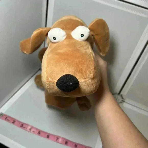 Big Ideas 12"Newton Puppy Dog Plush Hand Puppet Stuffed Animal Pretend Play - Picture 6 of 6